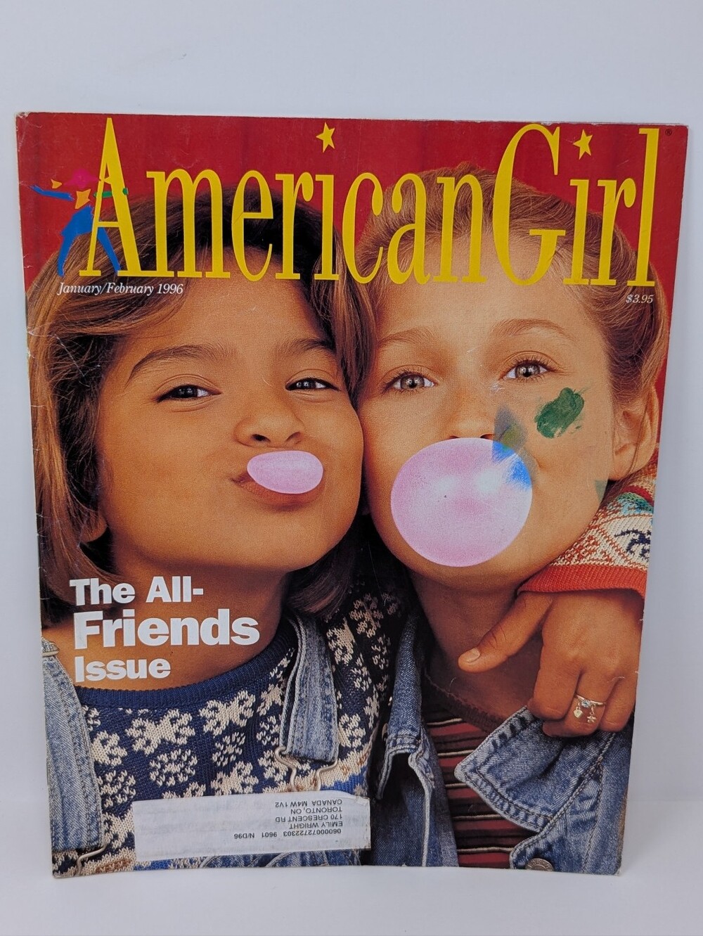 American Girl Magazine January / February 1996 No Paper Doll Insert